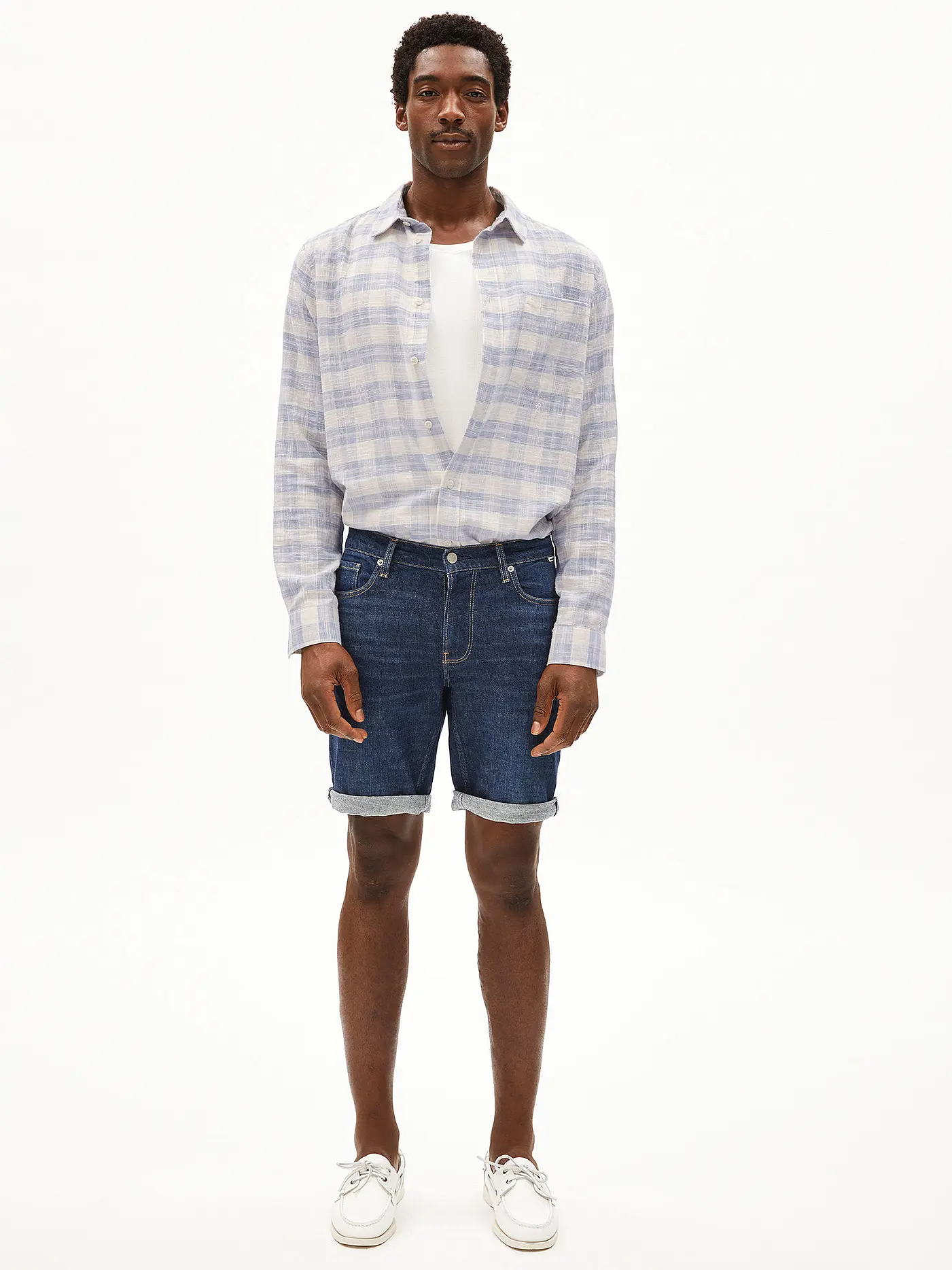 ARMEDANGELS | Jeansshorts NAAILO | dunkelblau